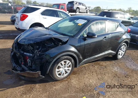 2019 Toyota C-Hr Le из США, поврежденный, VIN JTNKHMBX9K1039701